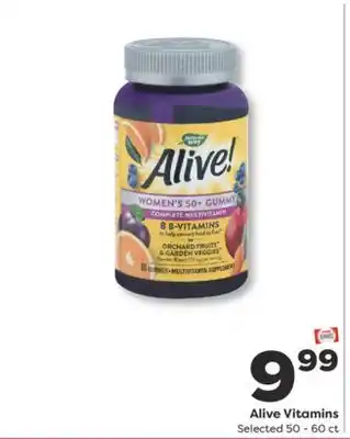 Weis Markets Alive Vitamins offer
