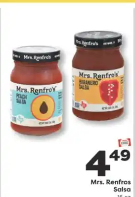 Weis Markets Mrs. Renfros Salsa offer