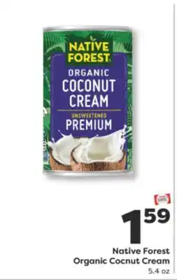 Weis Markets Native Forest Organic Cocnut Cream offer