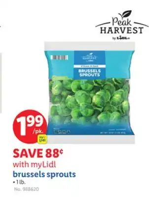 Lidl brussels sprouts offer
