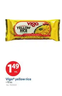 Lidl Vigo yellow rice offer