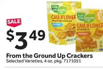 Stop&Shop From the Ground Up Crackers offer