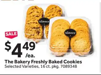 Stop&Shop The Bakery Freshly Baked Cookies offer