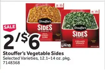 Stop&Shop Stouffer's Vegetable Sides offer