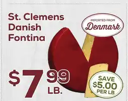 DeCicco & Sons St. Clemens Danish Fontina offer