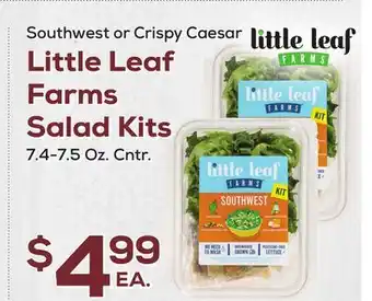 DeCicco & Sons Little Leaf Farms Salad Kits offer