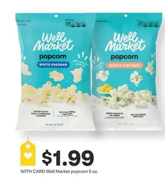 CVS Well Market popcorn 5 oz offer