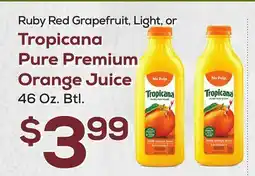 DeCicco & Sons Tropicana Pure Premium Orange Juice offer