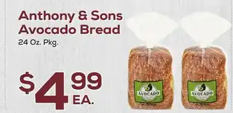 DeCicco & Sons Anthony & Sons Avocado Bread offer