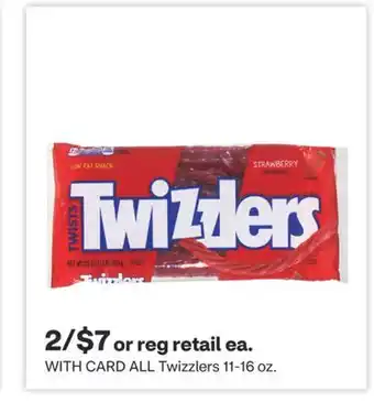 CVS ALL Twizzlers 11-16 oz offer