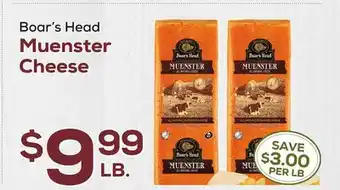 DeCicco & Sons Boar's Head Muenster Cheese offer