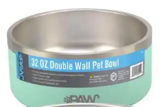 Runnings 32 Oz. Double Wall Pet Bowl offer