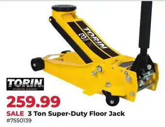 Runnings 3 Ton Super-Duty Floor Jack offer