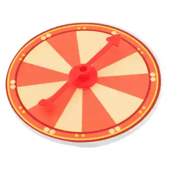 Walmart Reusable Orange Plastic Turntable for Fun Party Games and Plaything Use 10.2 Inches offer