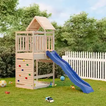 Walmart vidaXL Outdoor Playset Solid Wood Pine offer