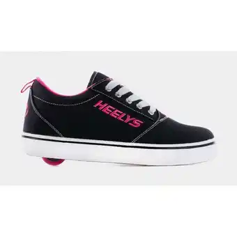 Walmart HEELYS Unisex Kids Pro 20 Wheeled Shoe Black/White/Pink - HE100760H 8 BLACK/WHITE/PINK offer