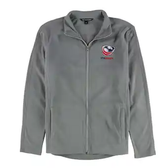 Walmart Port Authority Mens USA Rugby Jacket, Grey, Medium offer