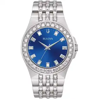 Walmart Bulova Women's Phantom Blue Dial Watch - 96L290 offer