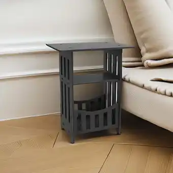 Walmart New Release SLMOTUAE Mini Table Easy Small Apartment Bedside Table Small Table offer
