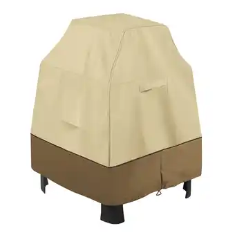 Walmart Classic Accessories Veranda Water-Resistant 32.5 Inch Outdoor Fireplace Cover offer