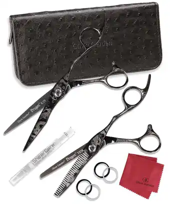 Walmart Olivia Garden Dragon Shear and Thinner Zipper Case deal (6.25 contains: DR-625, DR-T628) offer