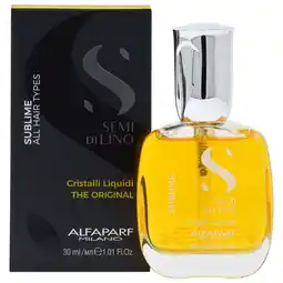 Walmart Alfaparf Milano Semi Di Lino Sublime Cristalli Liquidi Smoothing Serum 30ml offer