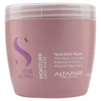 Walmart AlfaParf - Semi Di Lino Moisture Nutritive Mask (Dry Hair) - 500ml/16.9oz offer