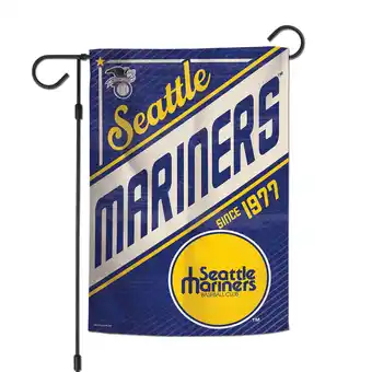 Walmart Seattle Mariners WinCraft 2-Sided 12'' x 18'' Garden Flag offer