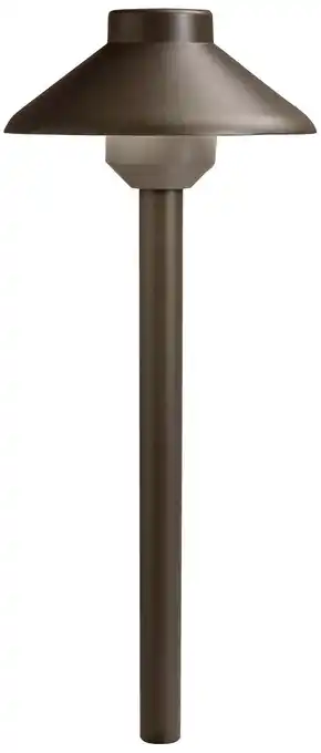 Walmart Kichler Lighting - LED Path - 2W 3 LED Stepped Dome Path Light - with offer
