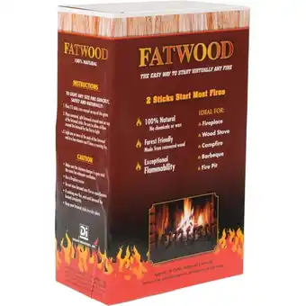 Walmart Dagan FAT-1BOX Fatwood Firestarter in a Box, Natural offer