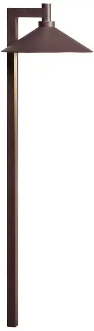 Walmart Kichler Landscape 26H 2700K LED Bronze Ripley Path Light offer