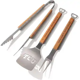 Walmart NCAA TCU Horned Frogs Classic Series BBQ Set - 3 Piece offer