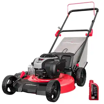 Walmart PowerSmart Push Lawn Mower 21-inch 3-in-1 ,6 Lever Height Adjustment with 140cc B&S Engine offer