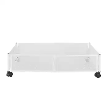 Walmart Large (1 piece in white) Dragonfly Flower Underbed Storage Cart Product size 595*595*158mm offer