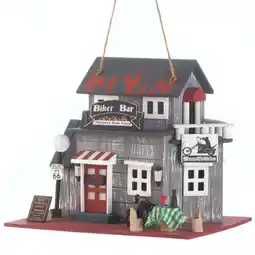 Walmart Home Decorative Biker Bar Highway Hide Away Bird House offer