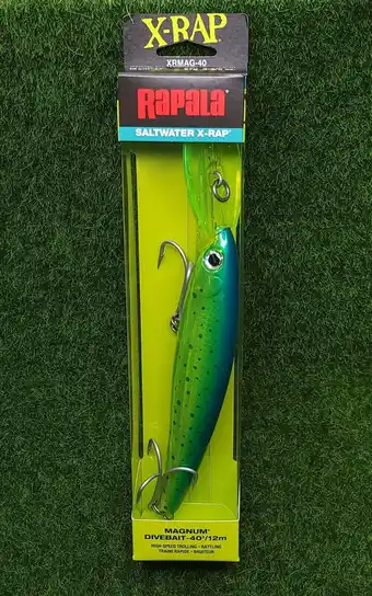 Walmart Rapala X-Rap Magnum Dorado 7 3 3/8 oz 40' Deep Diving Fishing Lure - XRMAG40D offer