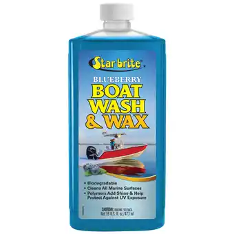 Walmart STAR BRITE Boat Wash & Wax, Blueberry Scent offer