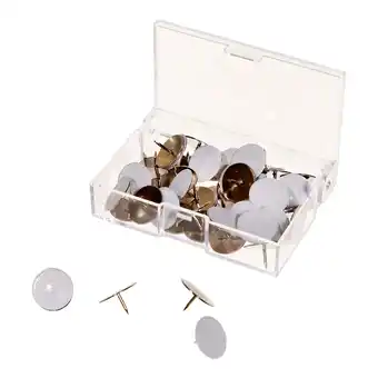 Walmart Allen Company Reflective Trail Marking Tacks, 50-Pack, White, 0.25 in, 0.1 lb offer