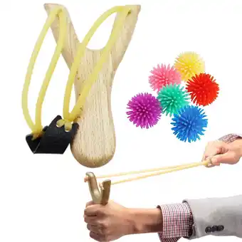 Walmart 1 Wooden Slingshot High Velocity Toy Classic Hunting Outdoor Game Adult Kid Gift offer