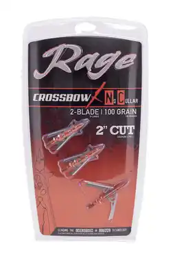 Walmart RAGE BROADHEAD CROSSBOX X NC offer