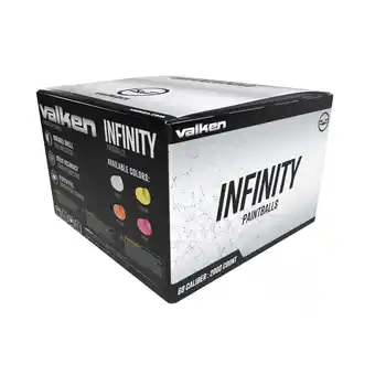 Walmart Valken Infinity Paintballs - 68cal - 2,000ct - Orange-Orange Fill offer