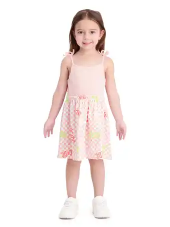 Walmart AC/DC Toddler Girl 3 Piece Dress and Short Set Bundle, Sizes 12 Months-5T offer