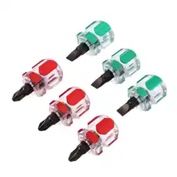 Walmart OUNONA 6 Pcs Brother Sewing Machines Screwdriver Repairing Tool Man 3.7x2x0.6cm Red offer