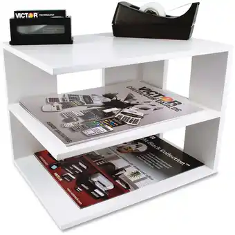 Walmart Victor W1120 Pure White Corner Shelf offer