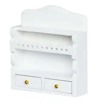 Walmart Furniture Shelf Drawer Cabinet: Storage Display Rack Organizer for Bedroom Playroom Landscape Decor offer