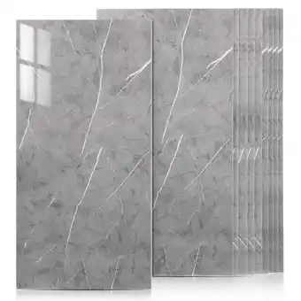 Walmart 10 Pcs Wall Papers Adhesive Wall Paper Anti-oil Backsplash Stickers For Bathroom Kitchen Bedroom offer