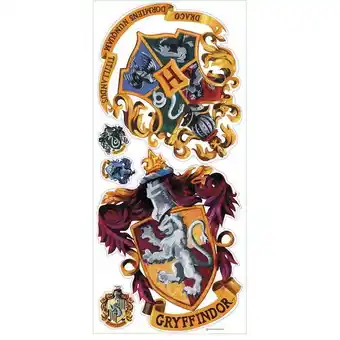 Walmart Wallhogs Harry Potter Crest Cutout Wall Decal offer