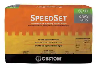 Walmart SPEEDSET MORTAR(Pack of 1) offer