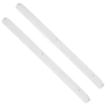 Walmart 2pcs White Plastic Drawer Slides for Home Use Smooth Silent Sliding Suitable for Cabinets and offer