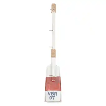 Walmart Wooden Boat Paddle Nautical Wall Hooks - 40cm Beach Theme Coat Rack offer